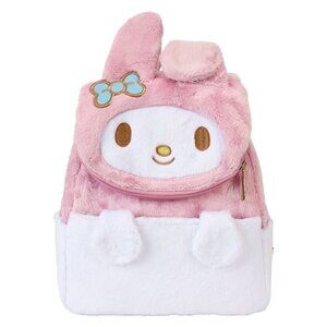 NWT Sanrio Loungefly Exclusive My Melody Plush Cosplay Mini Backpack